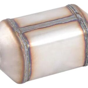 Convertidor catalitico rectangular alto flujo 2.25"
