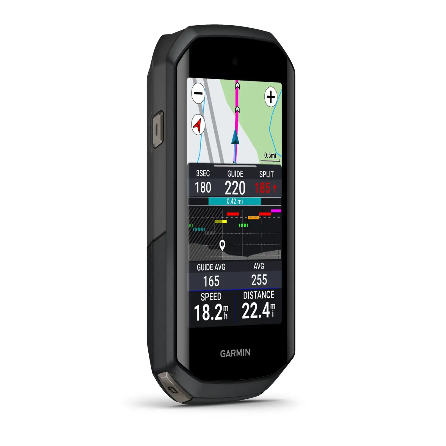 Garmin Edge 1050, Premium Cycling Computer, Vivid Color Touchscreen Display, Built-in Speaker - Imagen 2