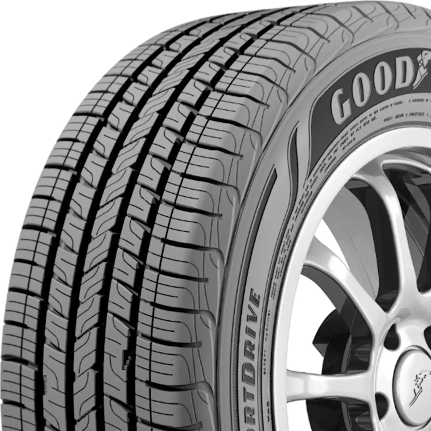 Goodyear Assurance ComfortDrive All Season P245_60R18 105V Passenger Tire - Imagen 2