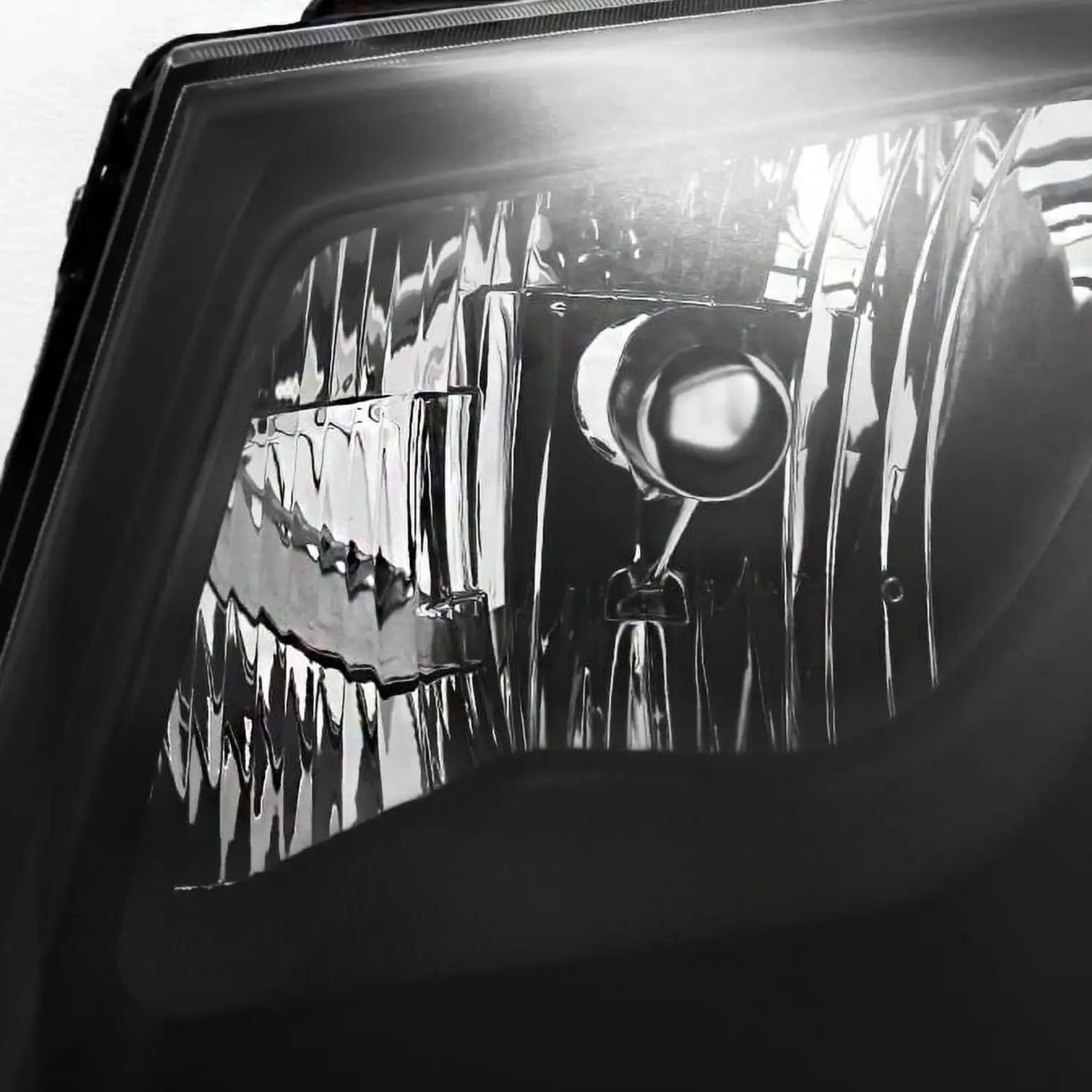 AKKON - For Dodge Grand Caravan Black Headlights Head Lamps Driver - Imagen 2