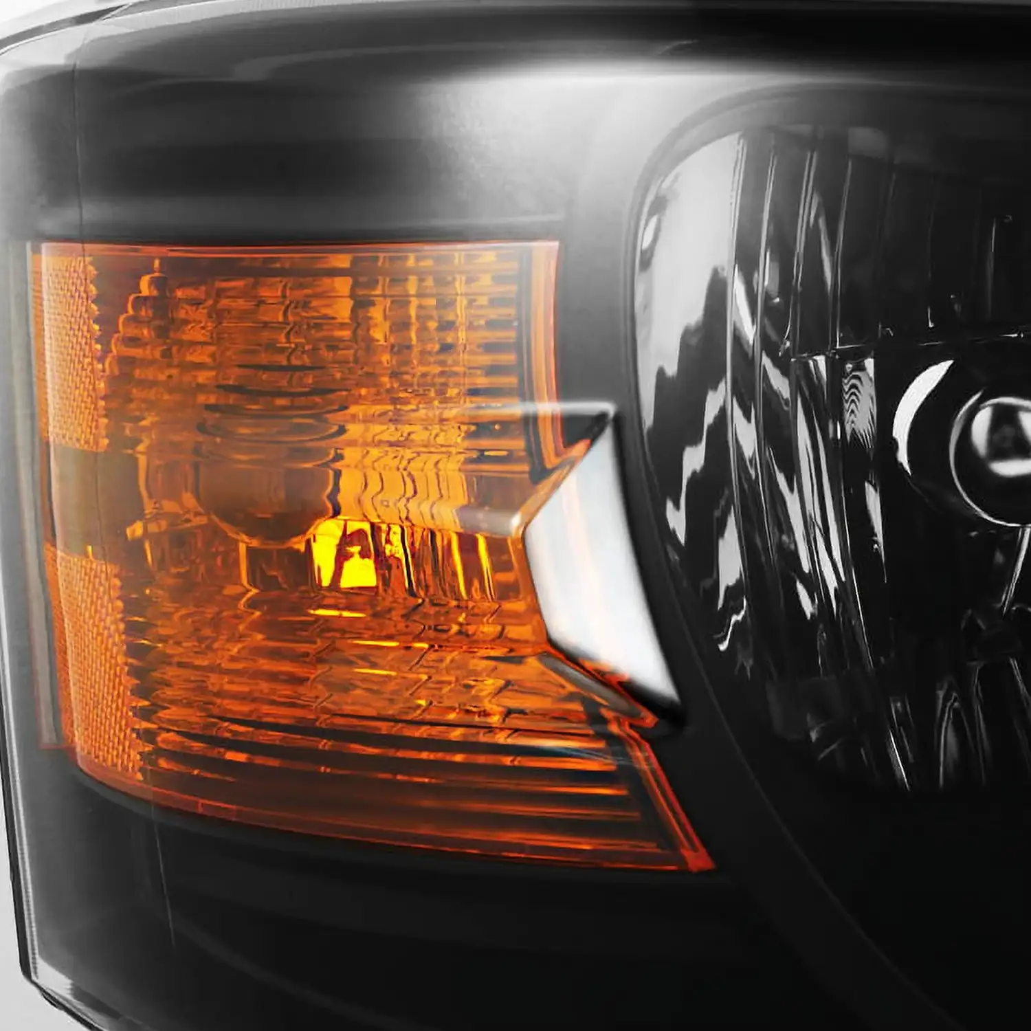 AKKON - For Dodge Grand Caravan Black Headlights Head Lamps Driver - Imagen 3